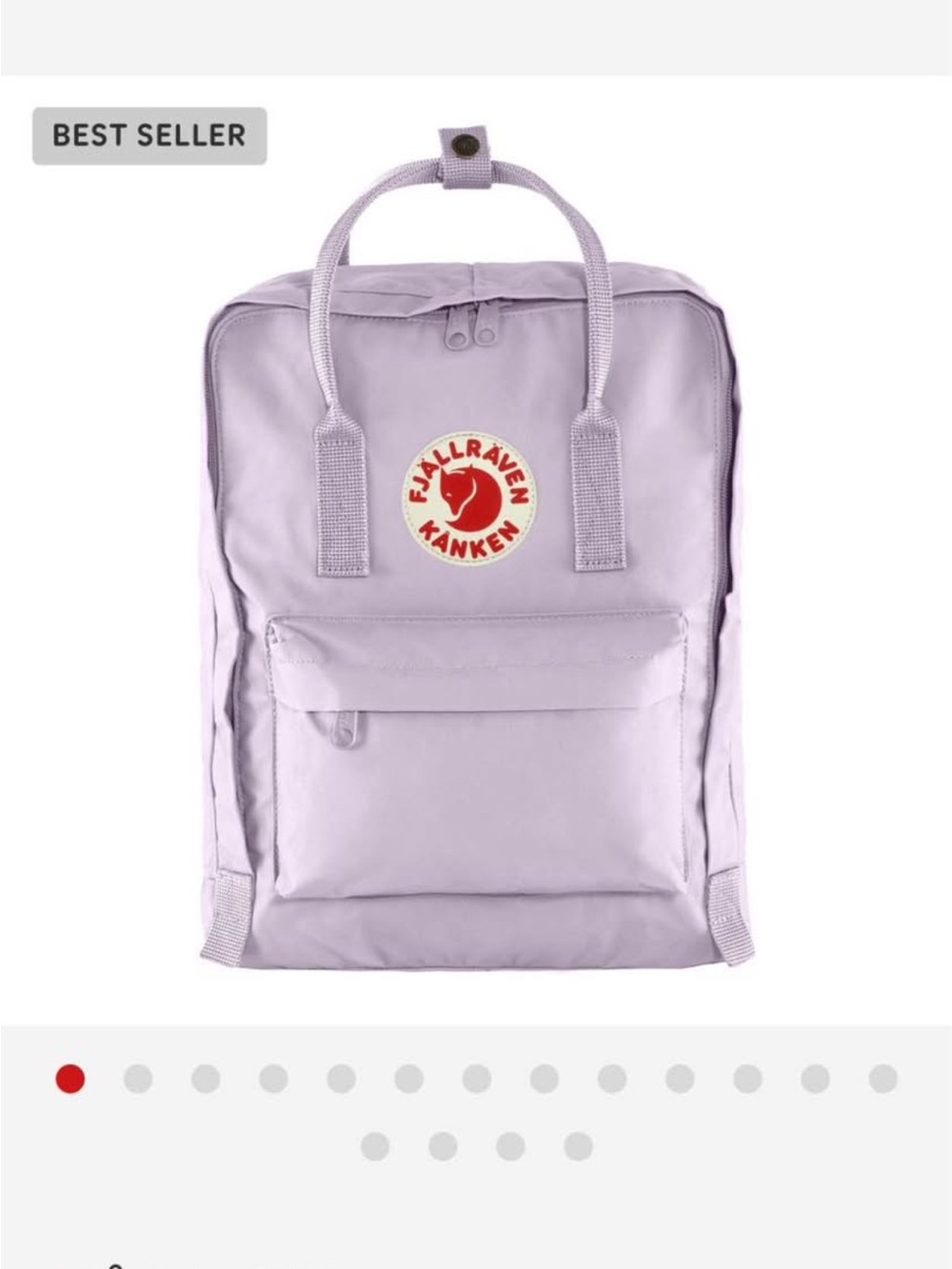fjallraven kanken backpack
- Light Lilac